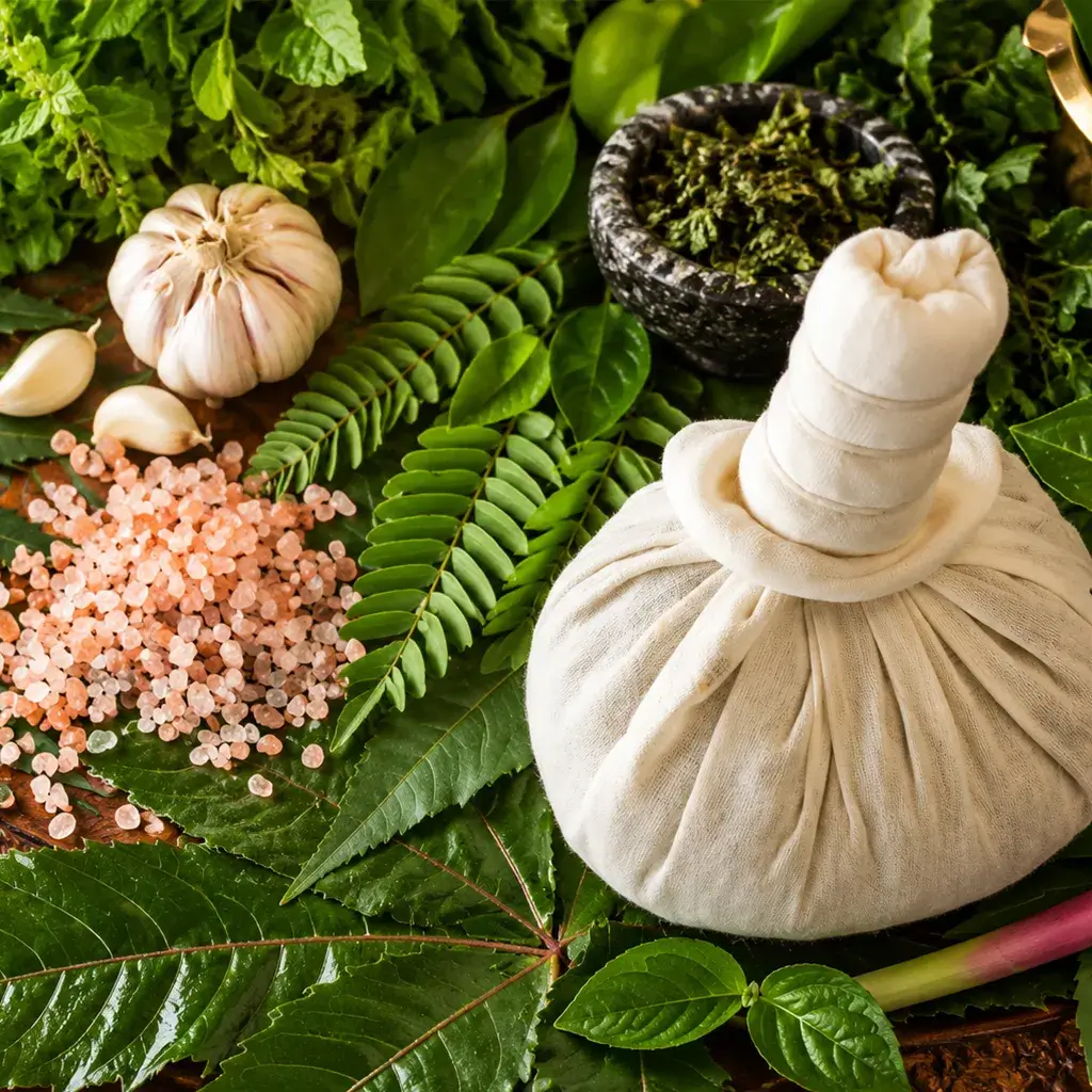 Ela Kizhi (Herbal Leaf Poultice)